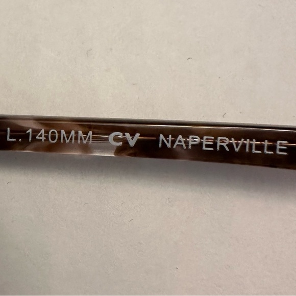 Clearvision Naperville Brown 56/16/140 Flex Hinge Eyeglasses Bronze Rim Tortoise - Picture 6 of 8